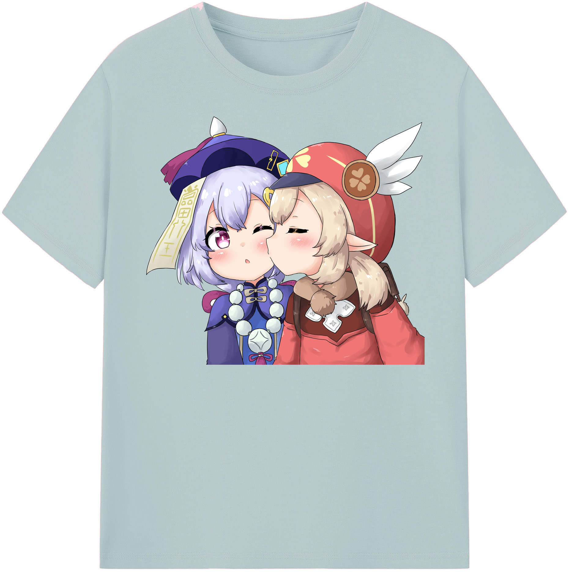 げんし神 七七 なな  genshin Nana 綿100％半袖Tシャツ（フロントプリント）